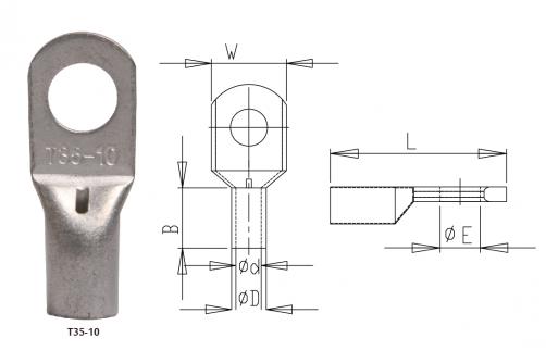 T Copper Tube Terminals