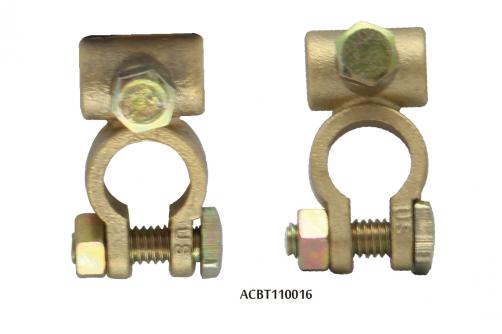 Terminales de batería de barril y tornillo